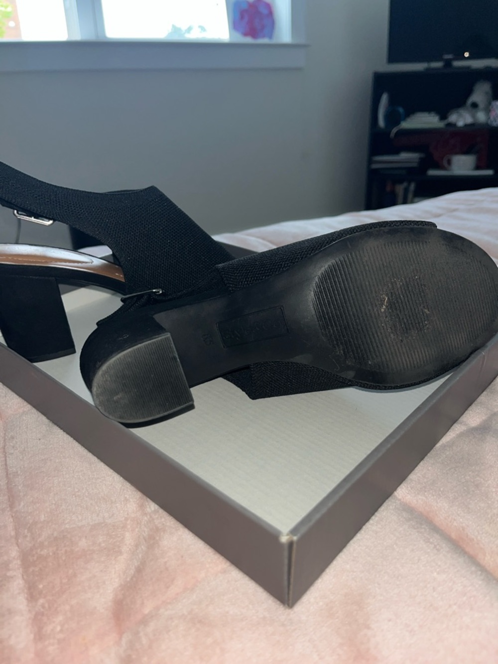 Style & Co. Open-Toe Slingback Heels - Picture 5 of 7